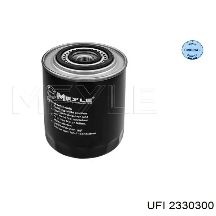 Filtro de óleo UFI 2330300 preço, a partir de 11,19 USD