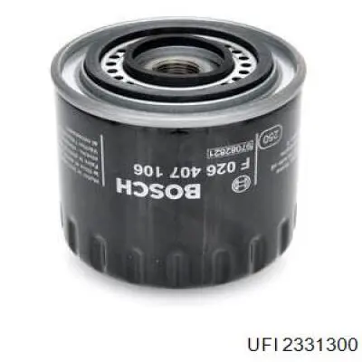 Filtro de óleo UFI 2331300 preço, a partir de 11,21 USD