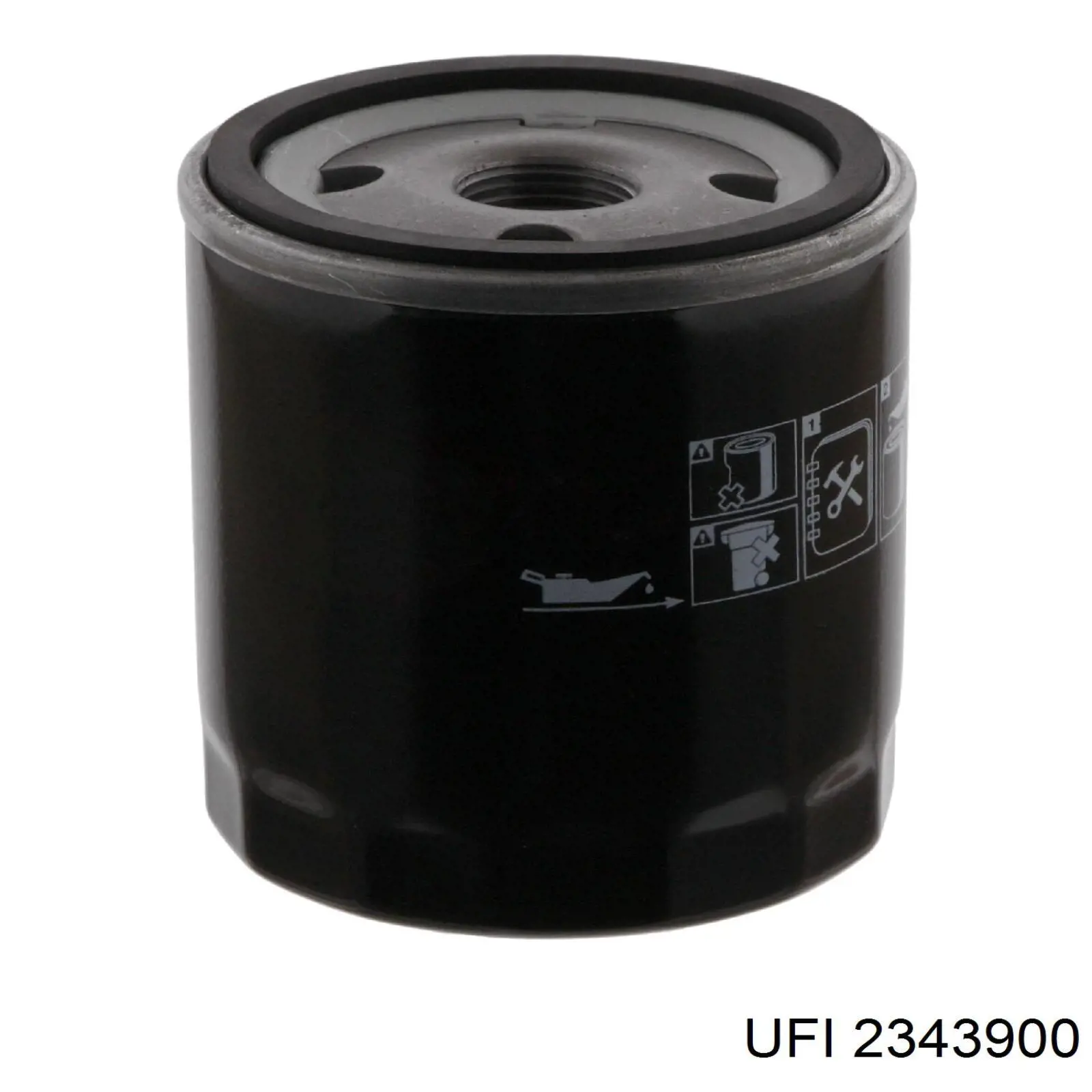 Filtro de óleo UFI 2343900 preço, a partir de 5,44 USD
