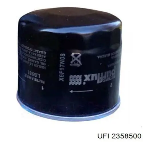 Filtro de óleo UFI 2358500 preço, a partir de 4,60 USD
