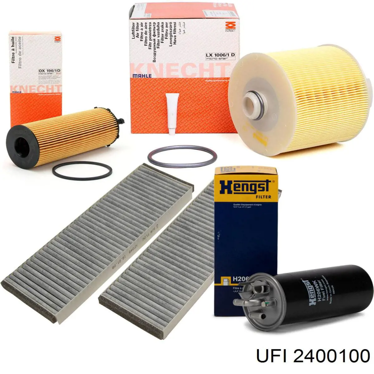 Filtro de combustível UFI 2400100 preço, a partir de 38,34 USD