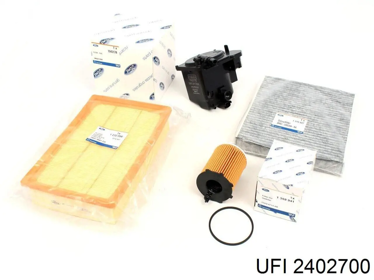 2402700 UFI Filtro de combustível