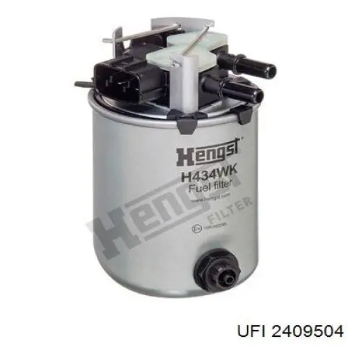 2409504 UFI Filtro de combustível