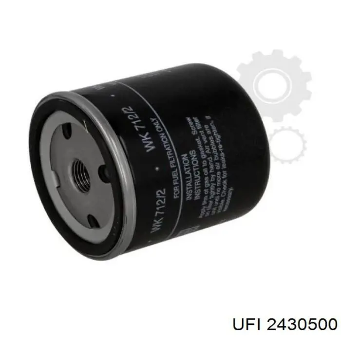 Compre 2430500 UFI Filtro de combustível