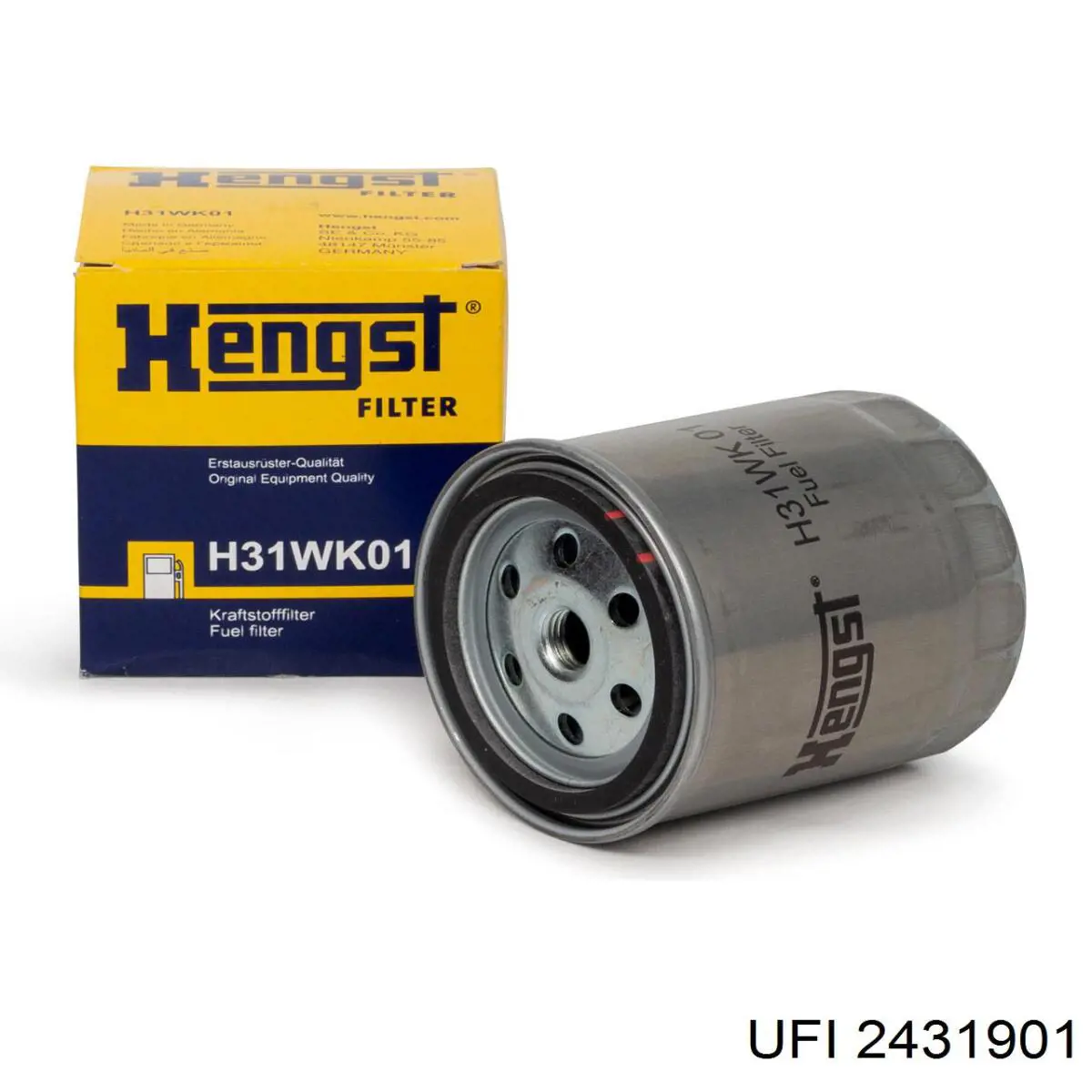 Filtro de combustível UFI 2431901 preço, a partir de 6,91 USD