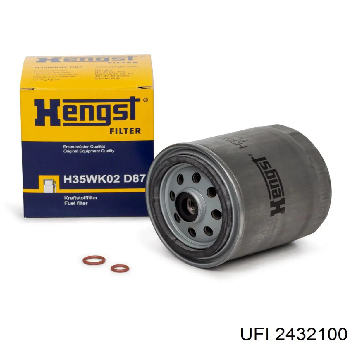 Filtro de combustível UFI 2432100 preço, a partir de 7,74 USD