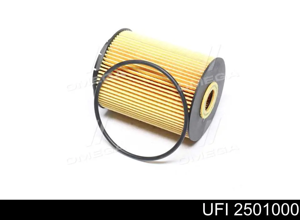 Filtro de óleo UFI 2501000 preço, a partir de 7,95 USD