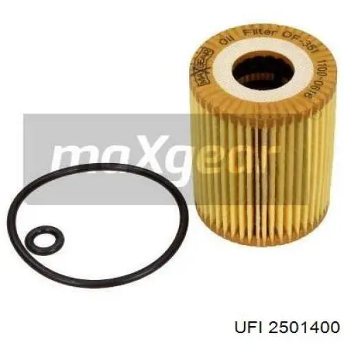 Filtro de óleo UFI 2501400 preço, a partir de 5,81 USD