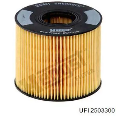 Filtro de óleo UFI 2503300 preço, a partir de 4,98 USD