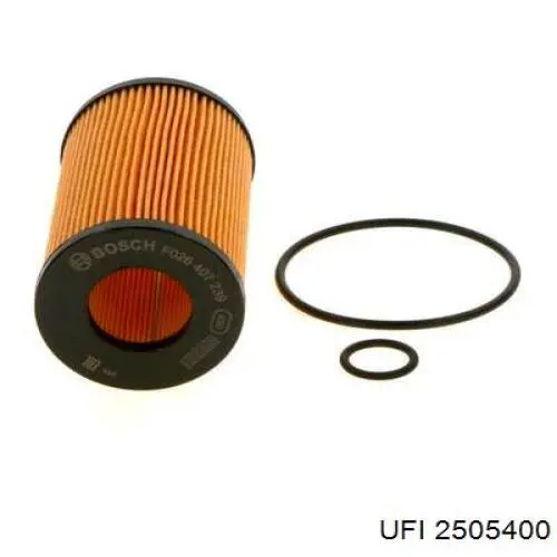 Filtro de óleo UFI 2505400 preço, a partir de 7,37 USD