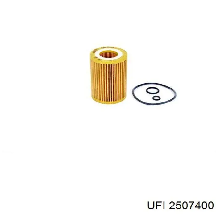 Filtro de óleo UFI 2507400 preço, a partir de 8,00 USD