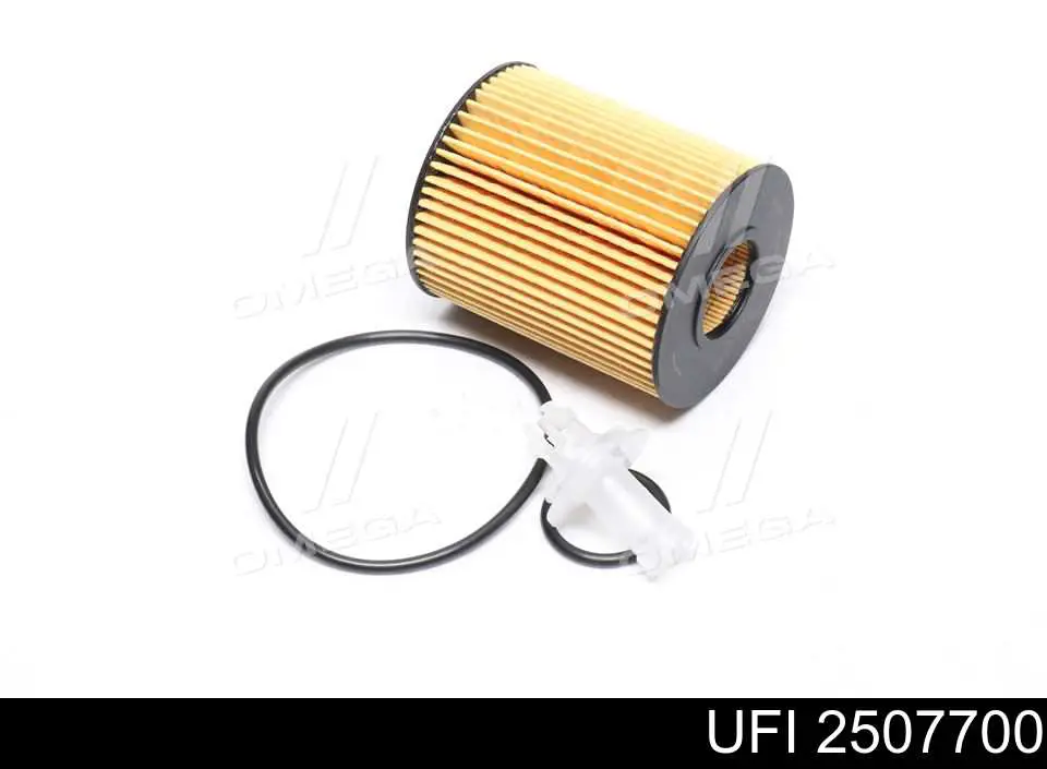 Filtro de óleo UFI 2507700 preço, a partir de 6,88 USD