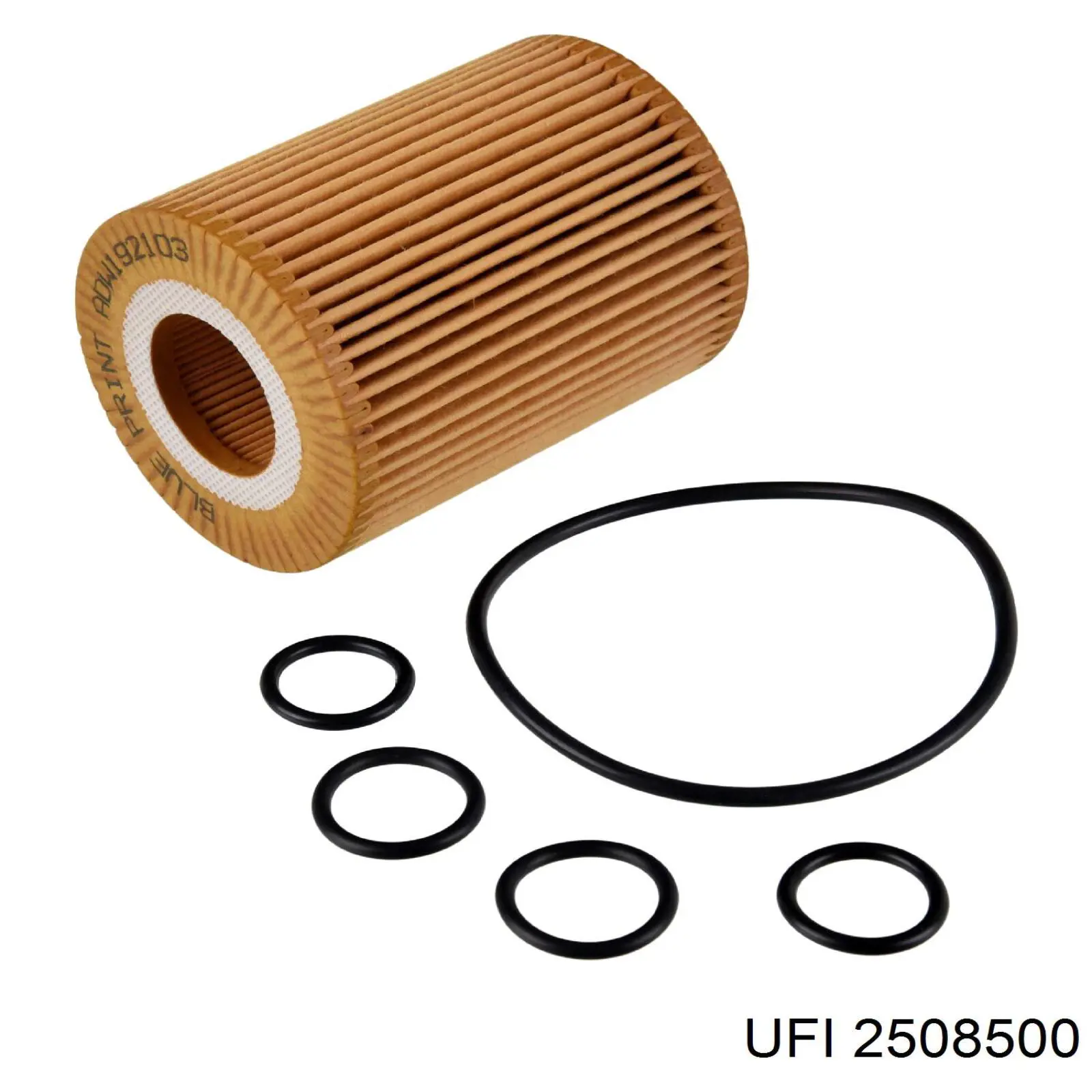 Filtro de óleo UFI 2508500 preço, a partir de 7,02 EUR