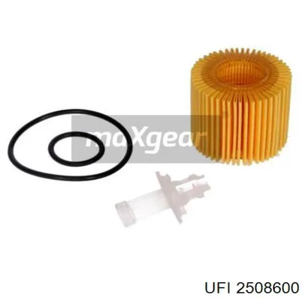 Filtro de óleo UFI 2508600 preço, a partir de 5,85 USD