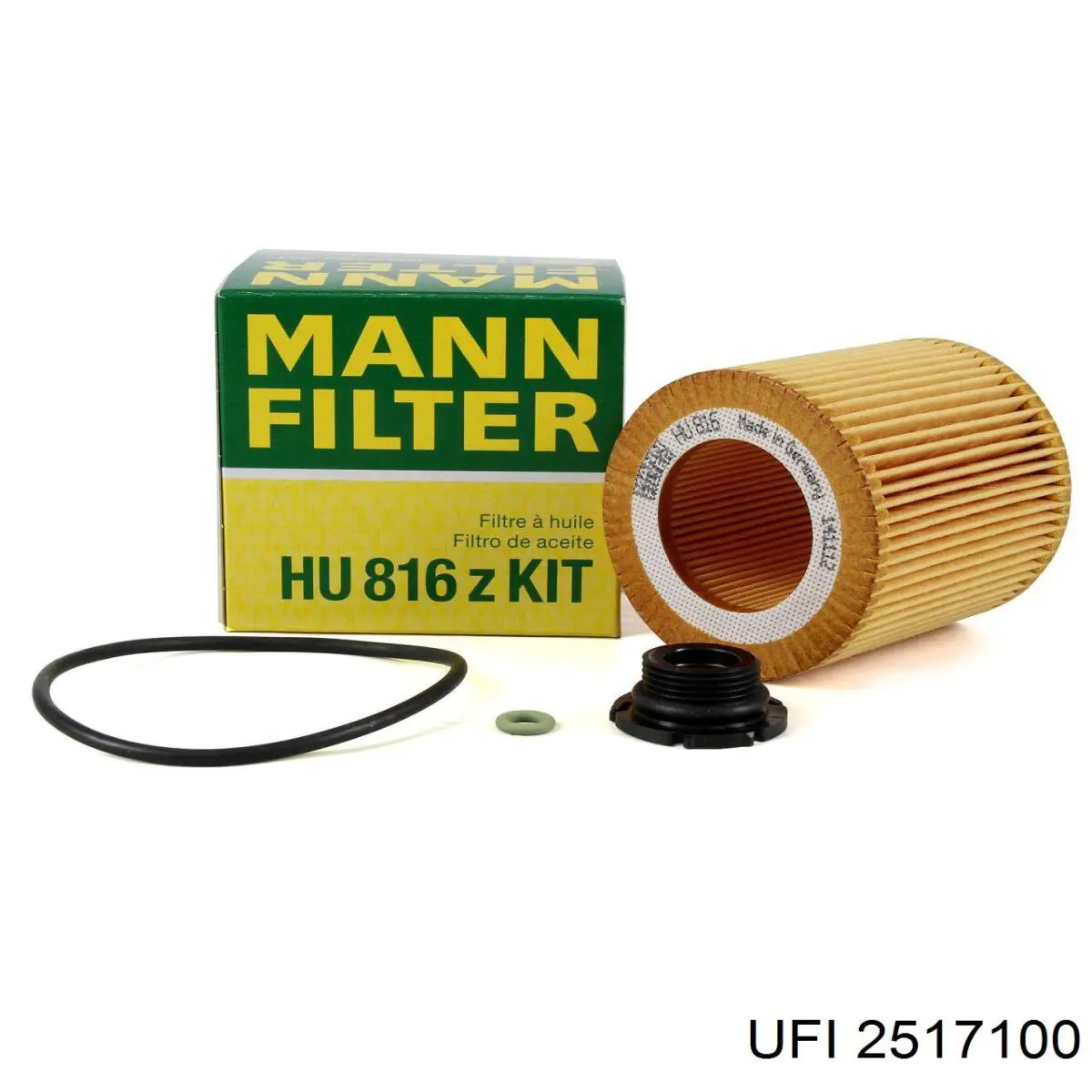 Filtro de óleo UFI 2517100 preço, a partir de 8,85 USD