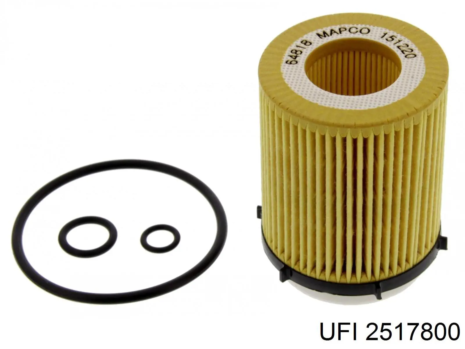 2517800 UFI Filtro de óleo