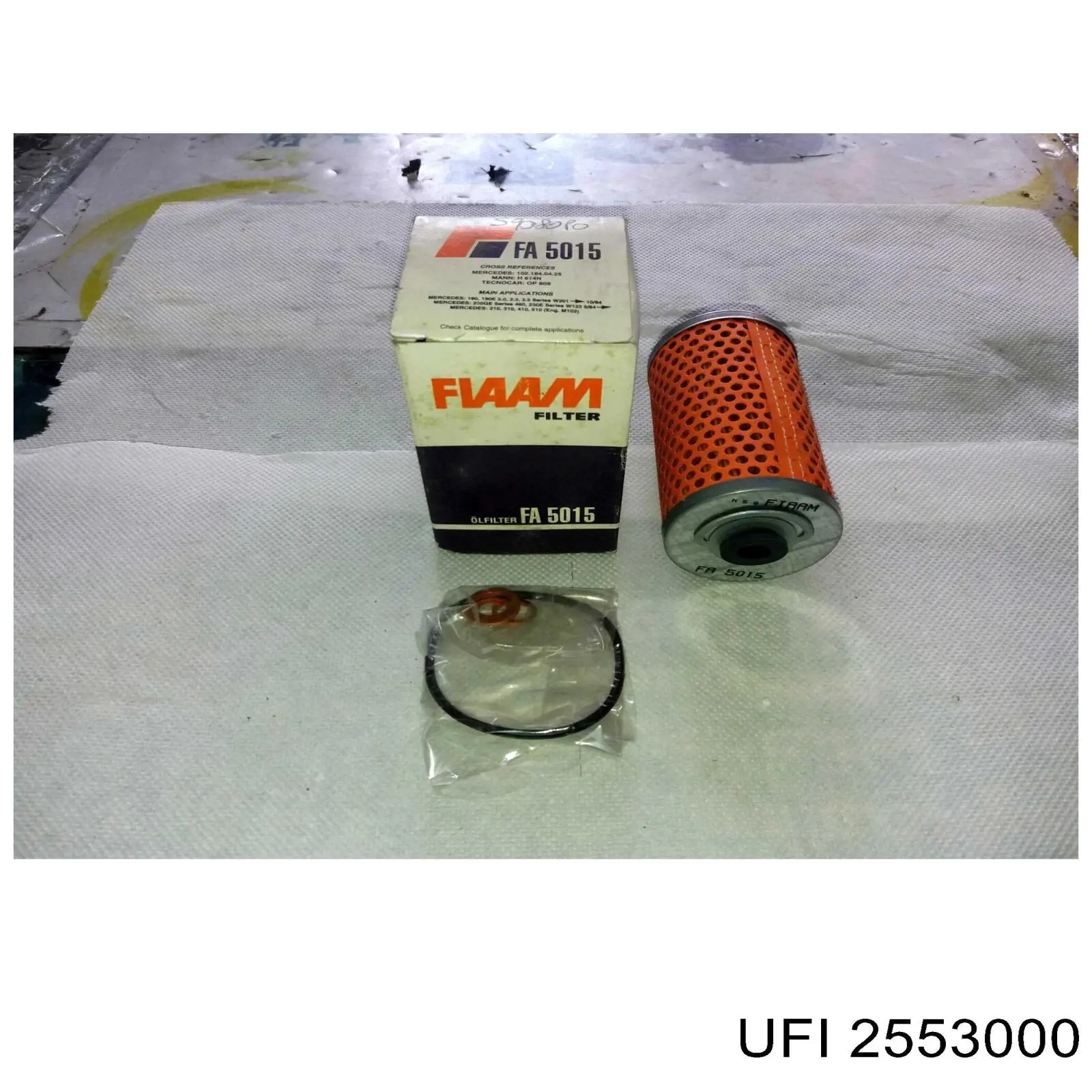 Filtro de óleo 2553000 UFI
