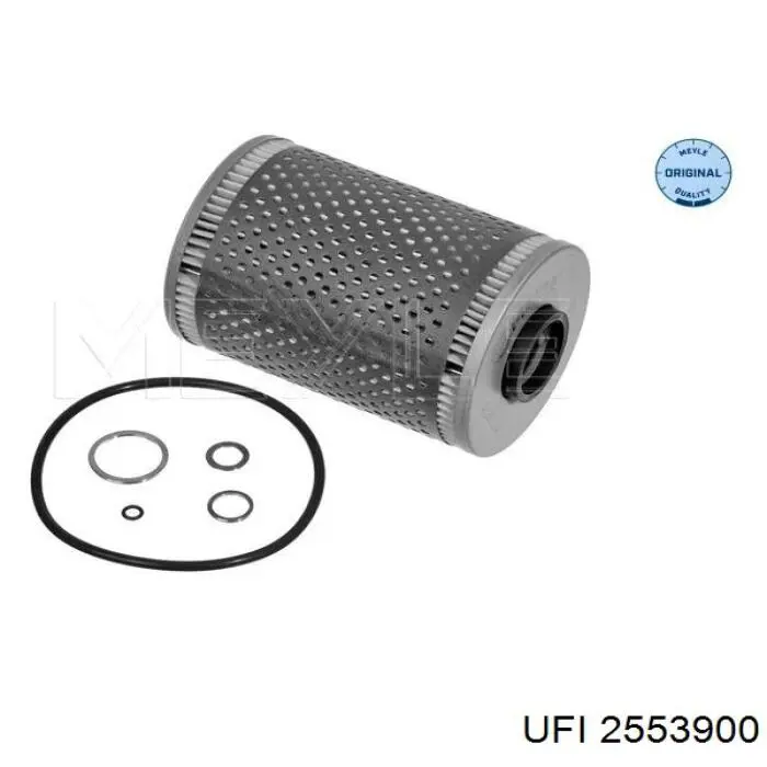 Filtro de óleo UFI 2553900 preço, a partir de 7,13 USD
