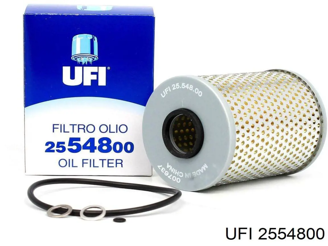 Filtro de óleo UFI 2554800 preço, a partir de 7,32 USD