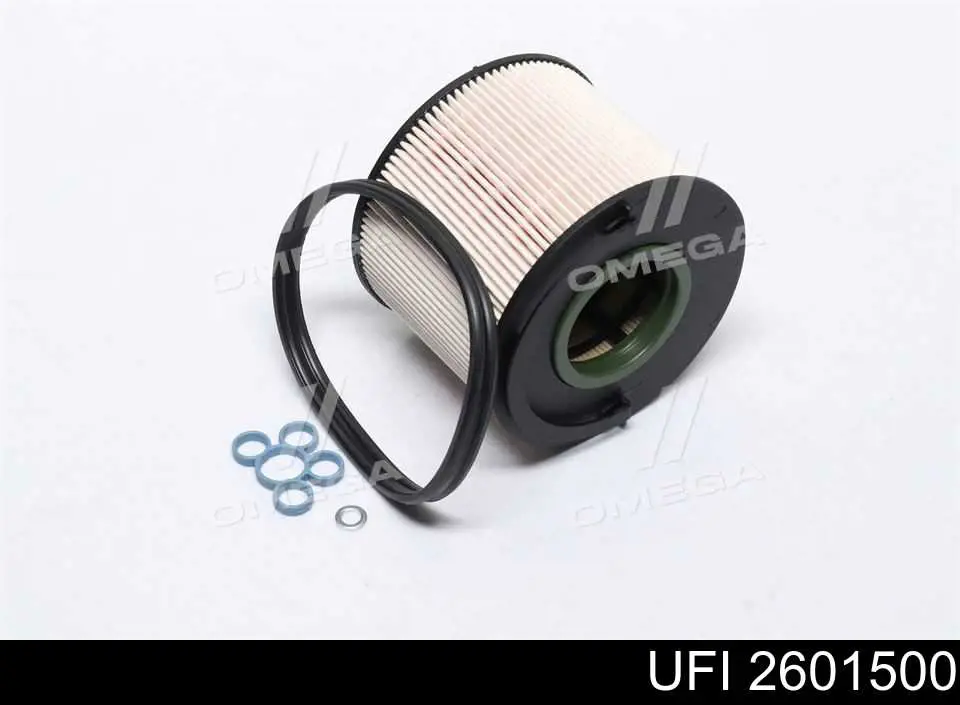 Filtro de combustível UFI 2601500 preço, a partir de 26,89 USD