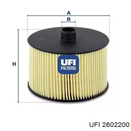 Filtro de combustível UFI 2602200 preço, a partir de 11,30 USD