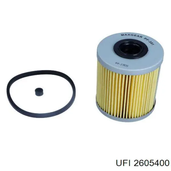 Filtro de combustível UFI 2605400 preço, a partir de 8,85 USD
