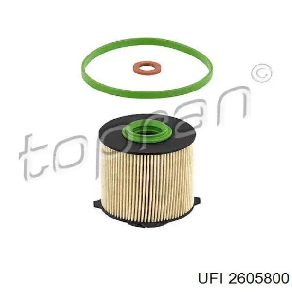 Compre 2605800 UFI Filtro de combustível