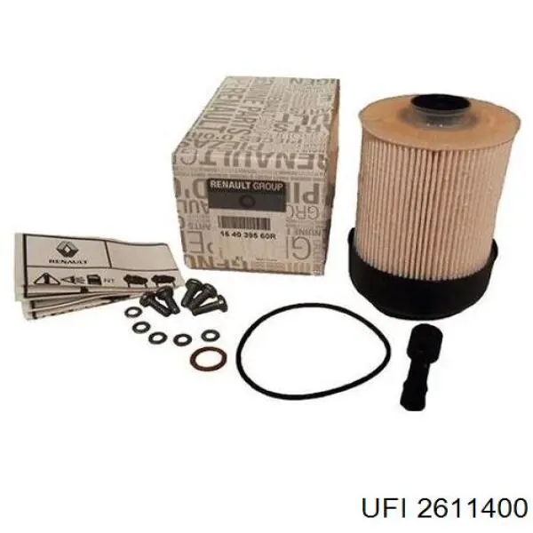 Filtro de combustível UFI 2611400 preço, a partir de 19,04 USD