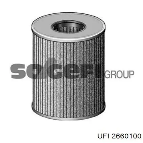 Filtro de combustível UFI 2660100 preço, a partir de 4,57 USD