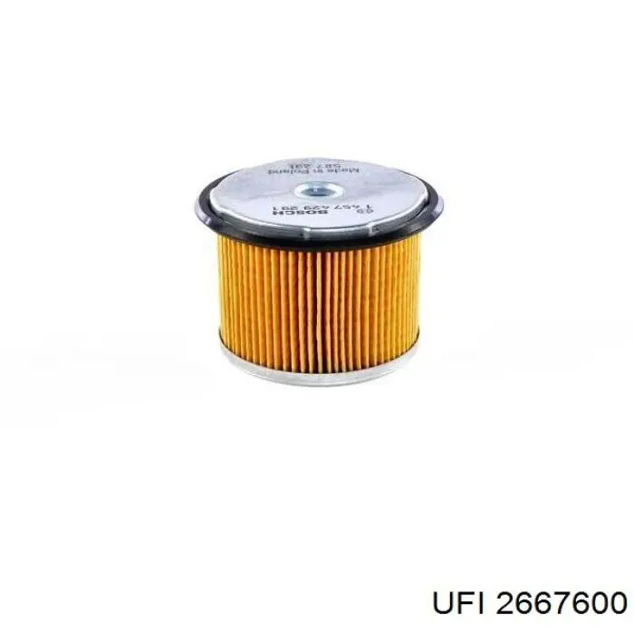 Filtro de combustível UFI 2667600 preço, a partir de 5,73 USD