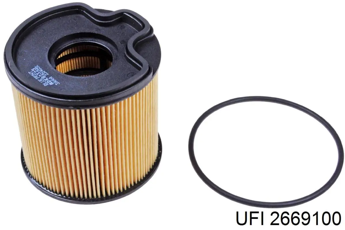 Filtro de combustível UFI 2669100 preço, a partir de 9,31 USD