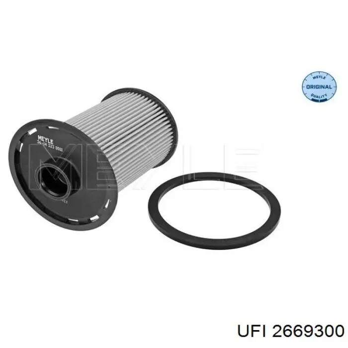 Filtro de combustível UFI 2669300 preço, a partir de 6,37 USD