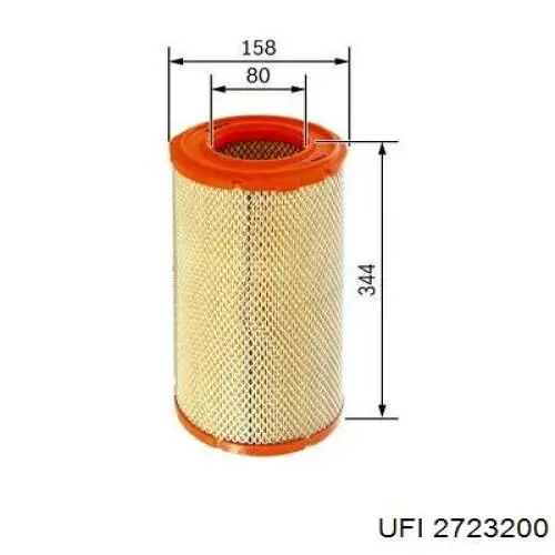 Filtro de ar UFI 2723200 preço, a partir de 29,18 USD