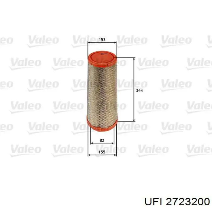 Compre 2723200 UFI Filtro de ar