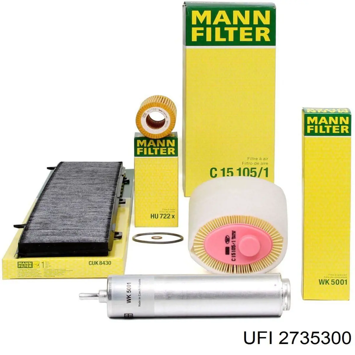 Filtro de ar UFI 2735300 preço, a partir de 20,66 USD