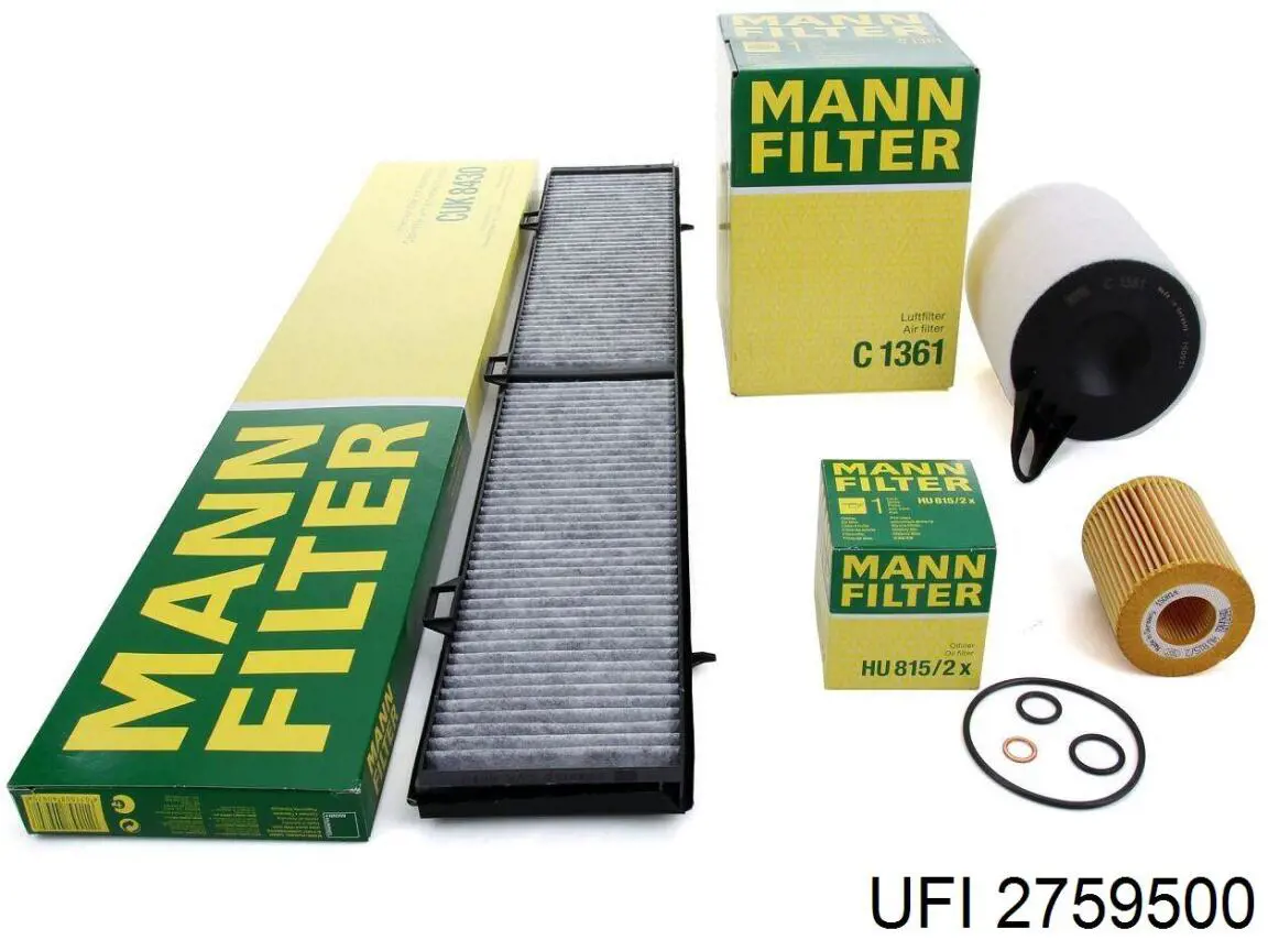 Compre 2759500 UFI Filtro de ar