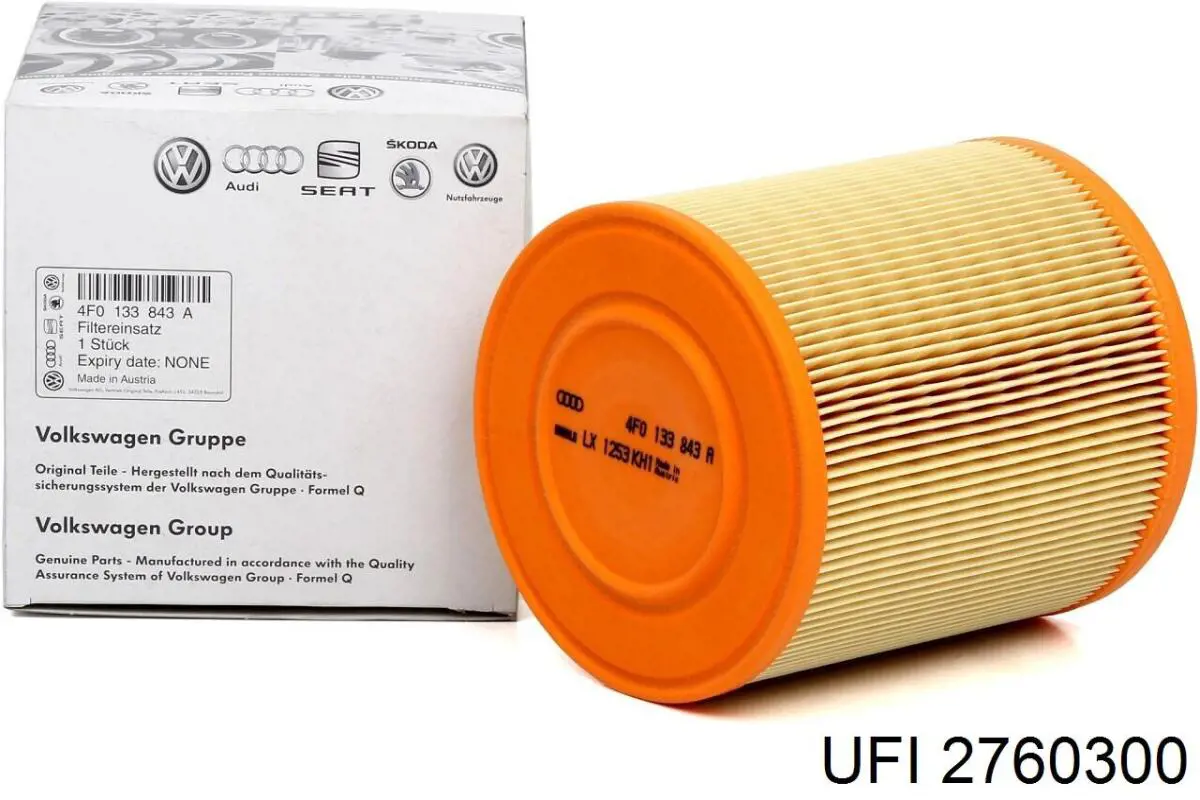 Filtro de ar UFI 2760300 preço, a partir de 16,61 USD