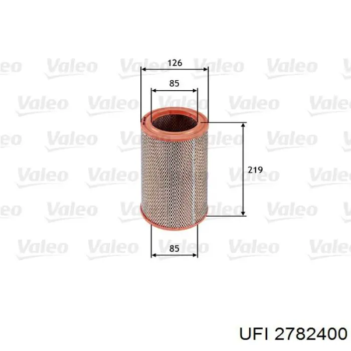 Compre 2782400 UFI Filtro de ar