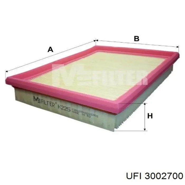 Compre 3002700 UFI Filtro de ar