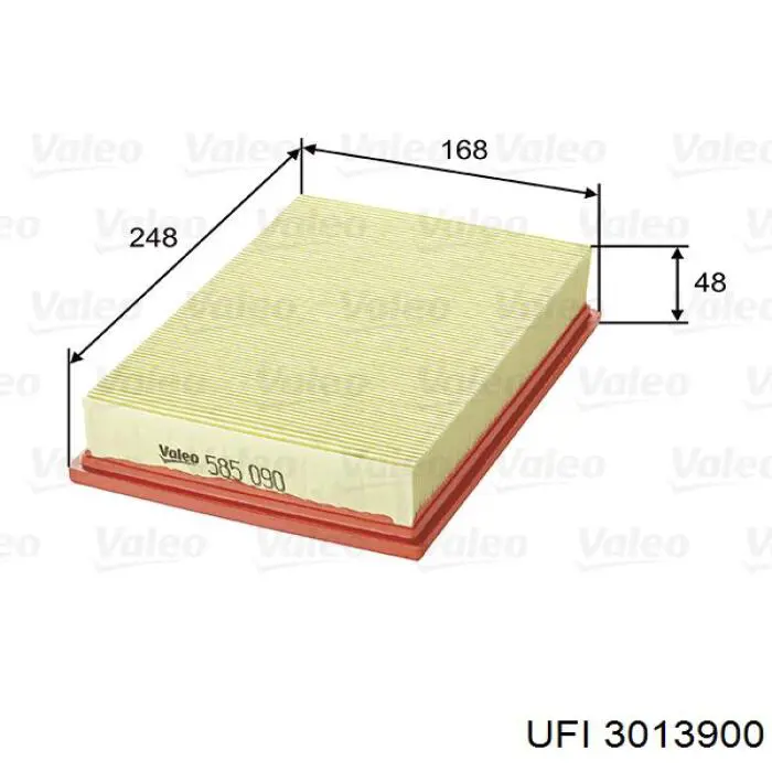 Filtro de ar UFI 3013900 preço, a partir de 7,28 USD