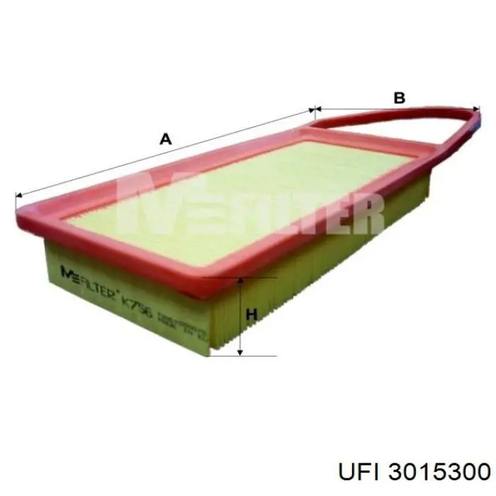 Compre 3015300 UFI Filtro de ar