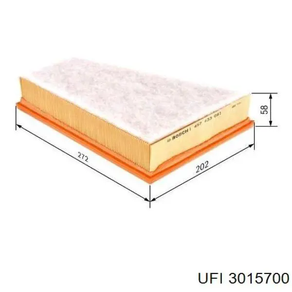 Compre 3015700 UFI Filtro de ar