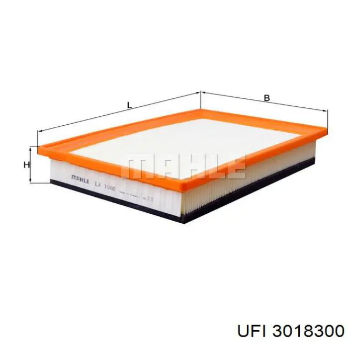 Filtro de ar UFI 3018300 preço, a partir de 14,58 USD