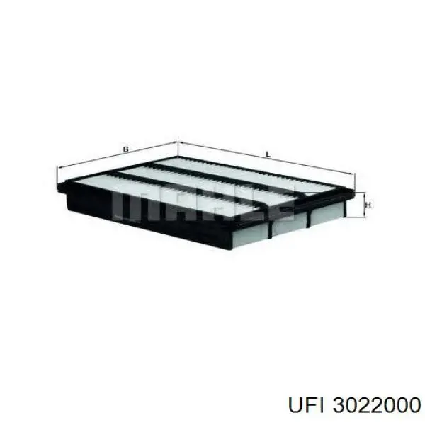Compre 3022000 UFI Filtro de ar