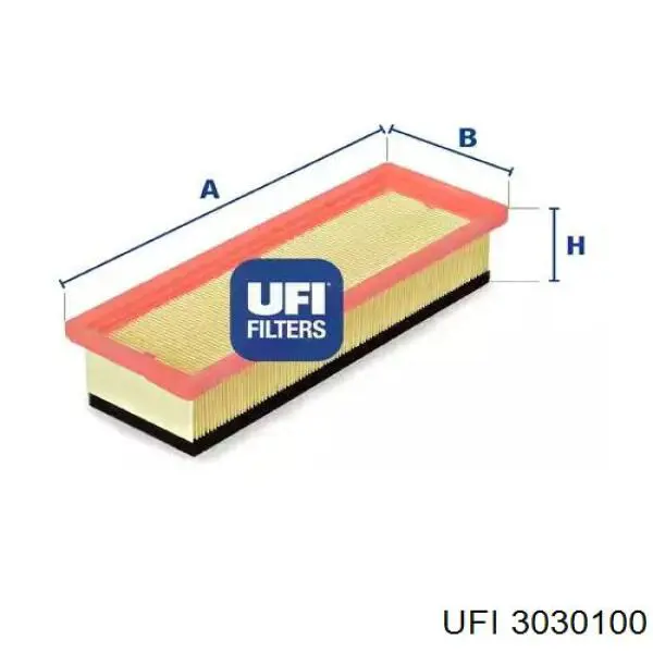 Filtro de ar UFI 3030100 preço, a partir de 8,43 USD