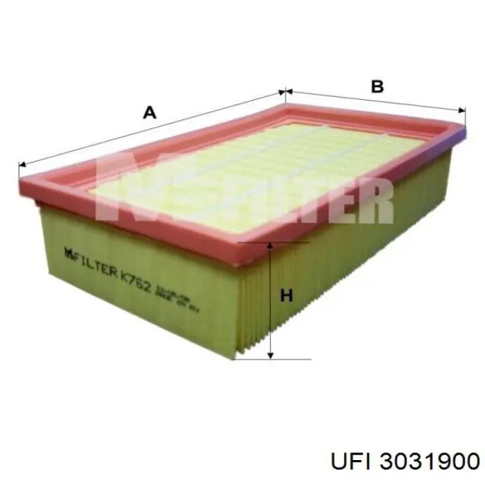 Compre 3031900 UFI Filtro de ar