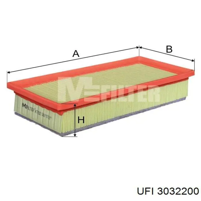 Compre 3032200 UFI Filtro de ar