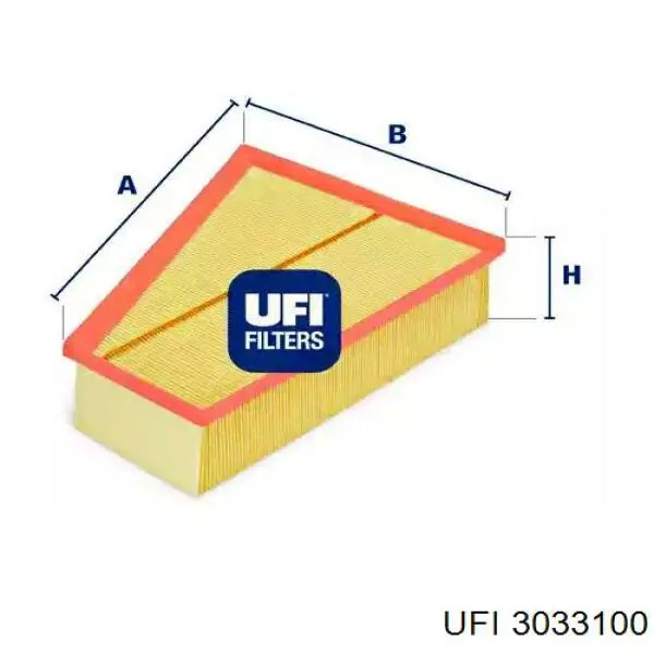 Filtro de ar UFI 3033100 preço, a partir de 14,17 USD
