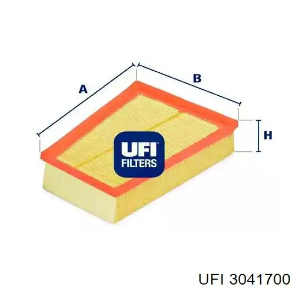 Filtro de ar UFI 3041700 preço, a partir de 11,64 USD