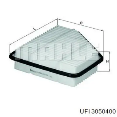 Filtro de ar UFI 3050400 preço, a partir de 13,71 USD